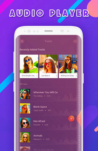 Audio Player  - Music Player With Equalizer screenshot 2