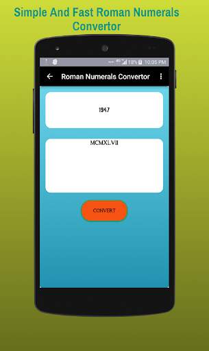 Roman Numerals convertor скриншот 3