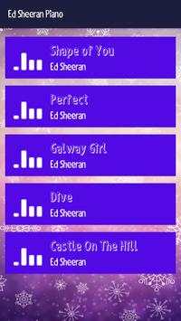 Piano Ed Sheeran Magic Tiles screenshot 4