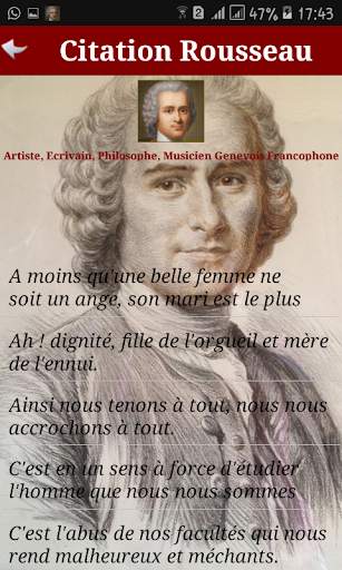 Citation Jean Jacques Rousseau скриншот 2