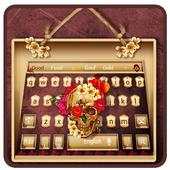 Rose Skull Keyboard Theme 10001001