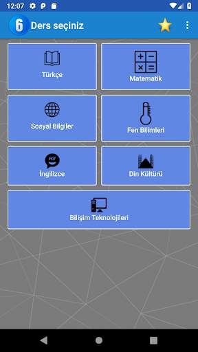 6.Sınıf Testleri Tüm Dersler 2 تصوير الشاشة
