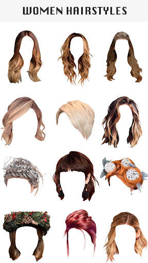 Women Hairstyles Camera screenshot 3