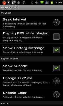 RockPlayer Lite screenshot 3