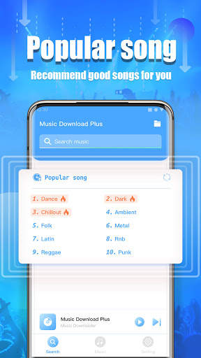 Music Download Plus-MP3 Player & Music Downloader screenshot 1