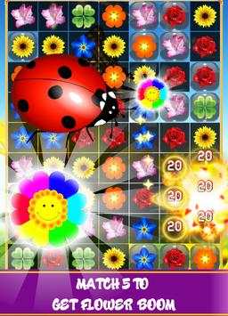 Flower Crush Match 3 screenshot 3