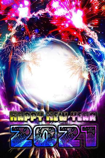 Happy New Year 2021 Photo Frames screenshot 1