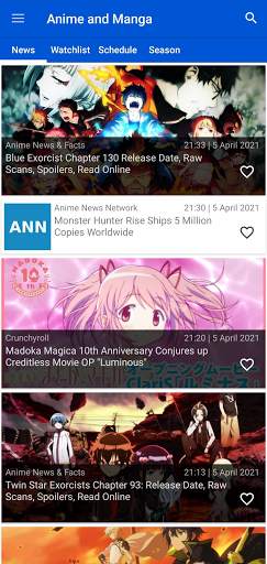 AniKiji - Anime News and Schedule screenshot 1