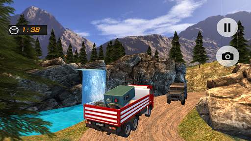 Game Mengemudi Truk Kargo Euro screenshot 9