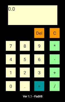 Mini Calculator स्क्रीनशॉट 1