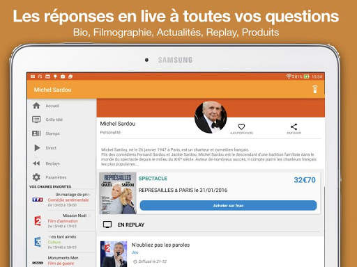 Tivipedia TV live, replay, INA screenshot 9