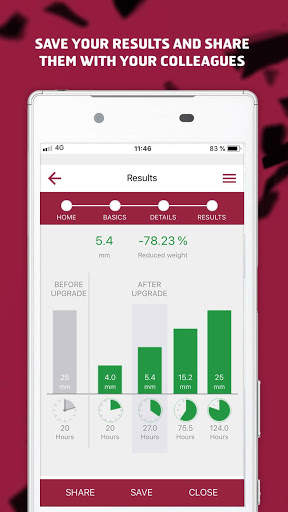 Hardox® WearCalc screenshot 5