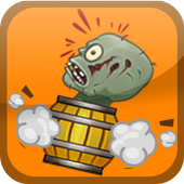 game zombie crazy wolrd icon