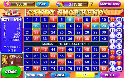 Free Keno Games - Candy Bonus screenshot 12