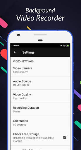 Background Video Recorder screenshot 6
