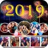 New Year Photo Slideshow Maker with Song Editor 1.0
