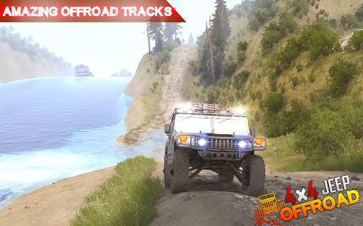 Offroad 4X4 Simulator-Xtreme Real Jeep Driving screenshot 2