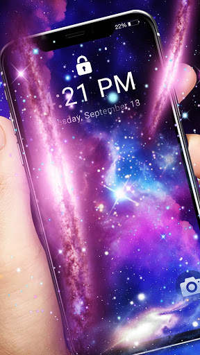 Beautiful Galaxy APUS Live Wallpaper screenshot 3