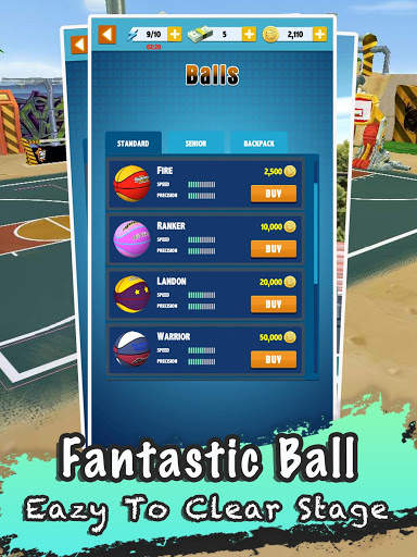 Shooting Basketball-Street Sim Dunk Master Game screenshot 6
