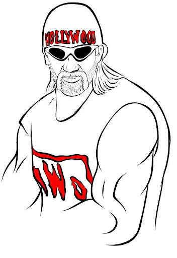 how to draw wwe heros स्क्रीनशॉट 2