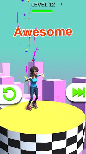 Cloud Skate Roller Game screenshot 3