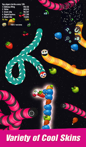 Worm.io: Slither Zone screenshot 1