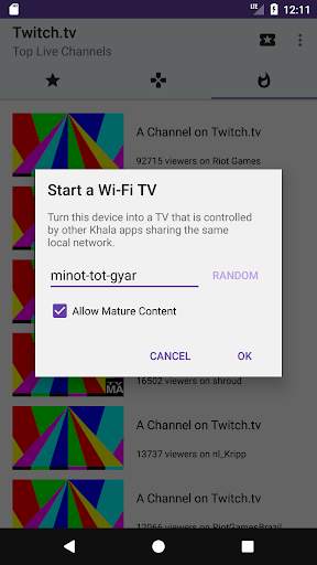 Khala - a Twitch.tv WiFi viewer screenshot 5