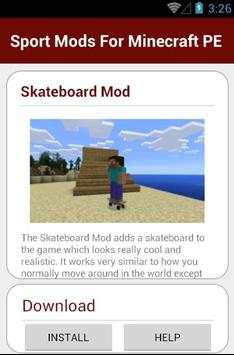 Sport Mods For Minecraft PE screenshot 5
