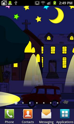 Cartoon City Live Wallpaper screenshot 2