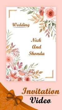 Video Invitation Card Maker - Wedding & Birthday screenshot 3