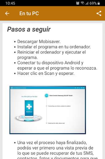 Cómo Recuperar Fotos, Vídeos y Archivos Borrados screenshot 12