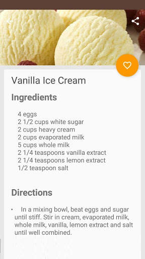 Icecream Recipes screenshot 5