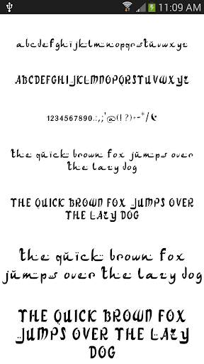 Fun untuk FlipFont percuma screenshot 4