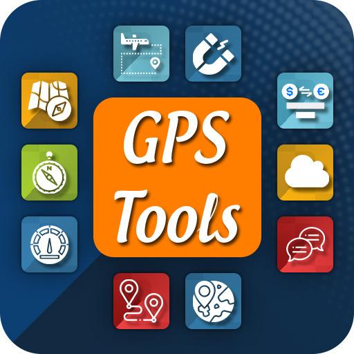 GPS tools: Navigation &amp; Street view आइकन