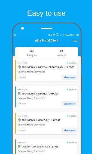 Ajira Portal Client screenshot 3