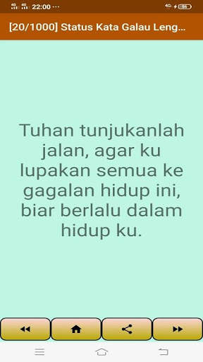 Status Kata Galau Lengkap screenshot 3