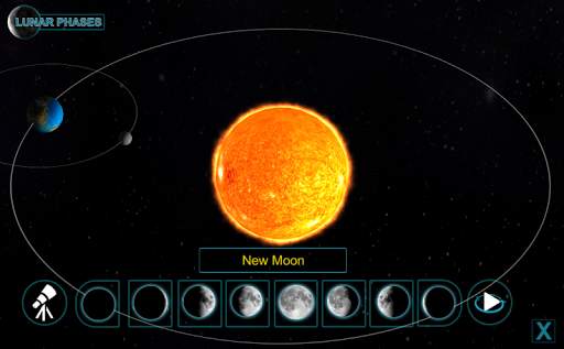 Phases Of Moon 3D screenshot 1