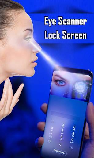 Eye Scanner prank Mobile Locker screenshot 2