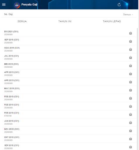 ePayslip JANM screenshot 3