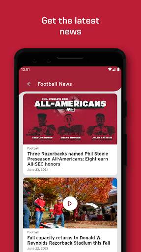 Arkansas Razorbacks screenshot 4