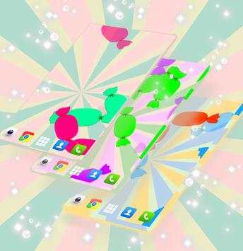 Candy Live Wallpaper screenshot 1
