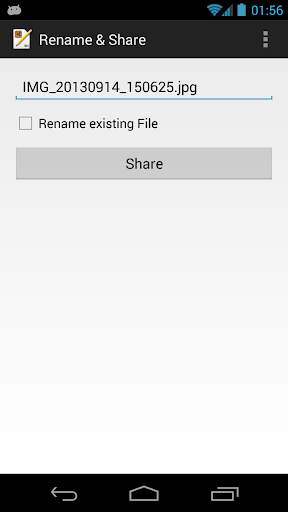 Rename & Share screenshot 2