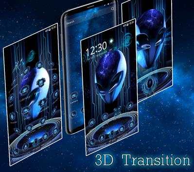3D Neon Alien Launcher screenshot 1