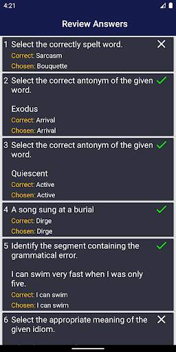 SSC CGL English Offline screenshot 4