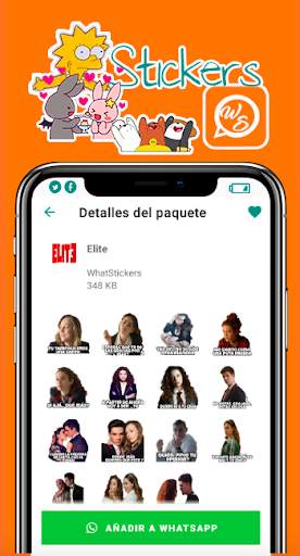 Elite Stickers for WhatsApp screenshot 3