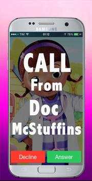 Real Call dr Мcstuffin (( OMG SHE ANSWERED )) screenshot 1
