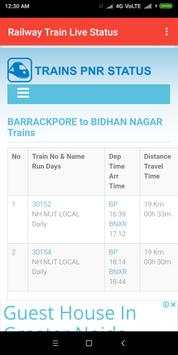 Railway Train Live Status screenshot 5