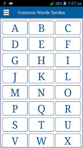 Common Words English to Yoruba screenshot 1