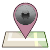 Camera for Facebook Places أيقونة