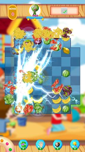 Fruit Mania Ellys Travel - Magic Garden Match 3 screenshot 1